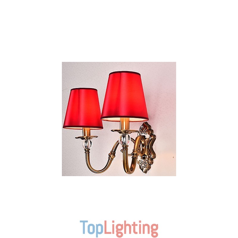 Traditional Classic Electroplated Feature for Eye Protection Downlight Wall Sconces Wall Light
