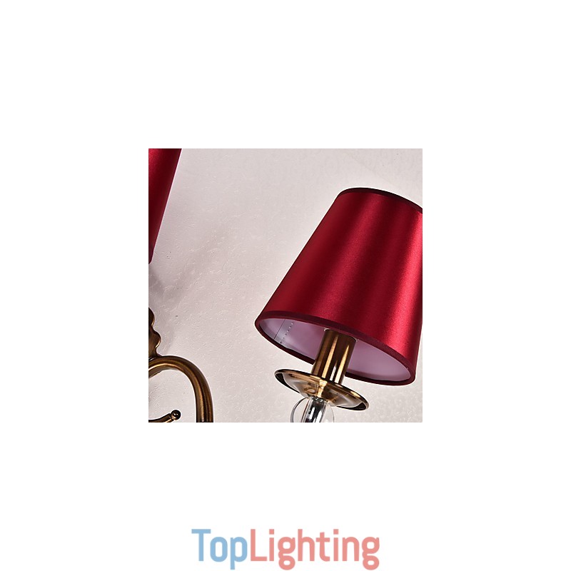 Traditional Classic Electroplated Feature for Eye Protection Downlight Wall Sconces Wall Light