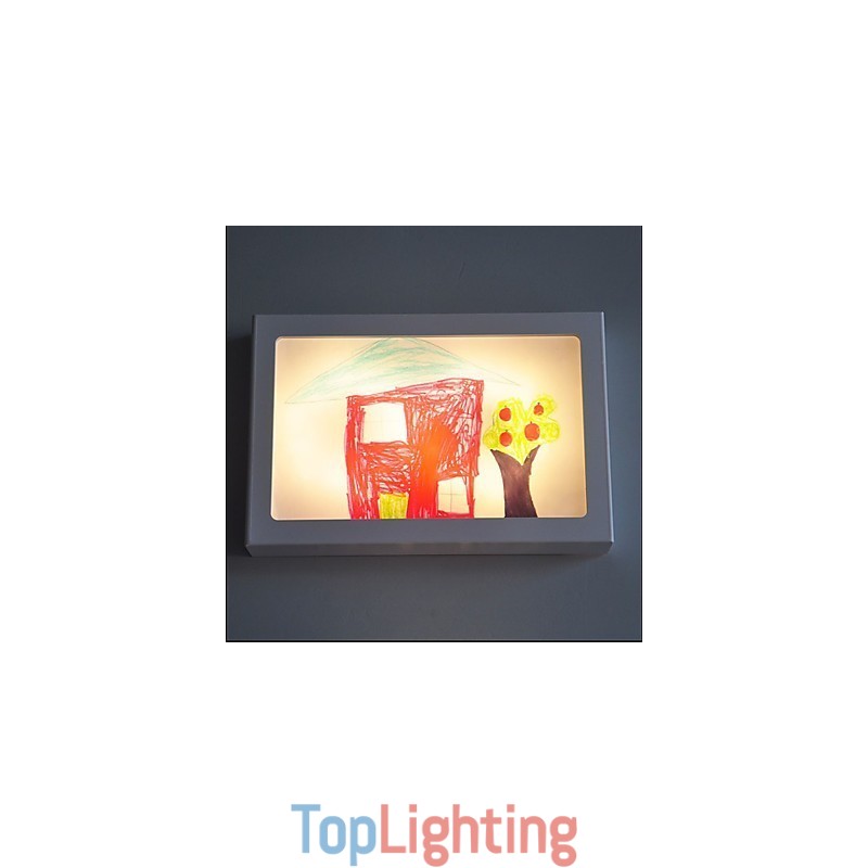 Integrated Modern Contemporary Modern Comtemporary Painting Feature for Ambient Light Wall Sconces