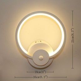 Modern Minimalist Creative Bedside Lamp Embedded Lamp Entrance Stairs Bedroom Wall Lighting