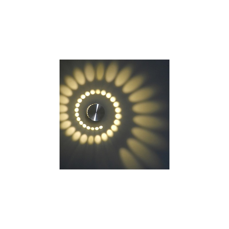 Modern Light Aluminum Flush Mount Wall Lamp Integrated