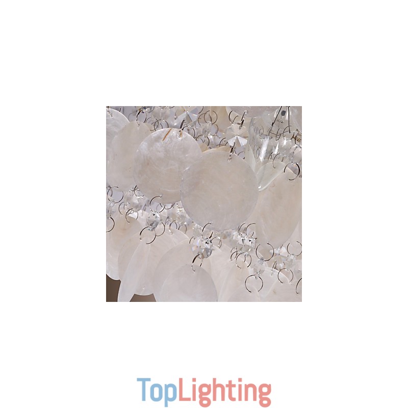 Modern Contemporary Crystal Mini Style Chrome Flush Mount