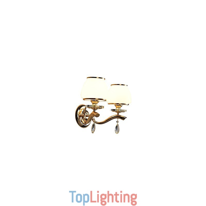 Modern Contemporary Electroplated Feature for Crystal Ambient Light Wall Sconces Wall Light