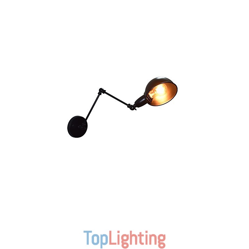 Buzz Foldable Wall Iron Wall Lamp Dumb Black Lightsaber Lamp On Wall European style American style