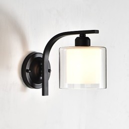 Traditional Classic Country Retro Painting Feature for Wall Sconces Wall Light