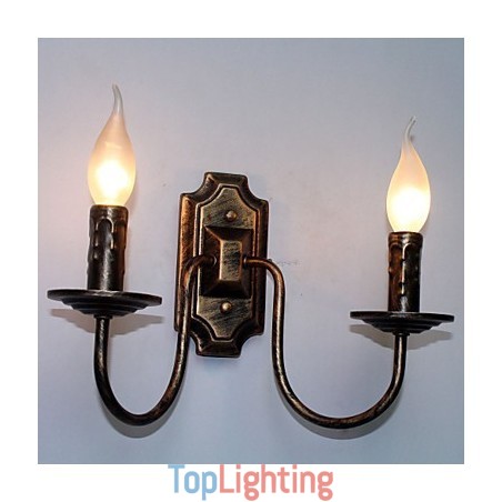 Retro Simple Wall Lamp Corridor Hallway Double Head Lamp Bedroom Living Room Wall Lamp Lighting Retro Simple Wall Lamp Corridor Hallway Double Head Lamp Bedroom Living Room Wall Lamp Lighting