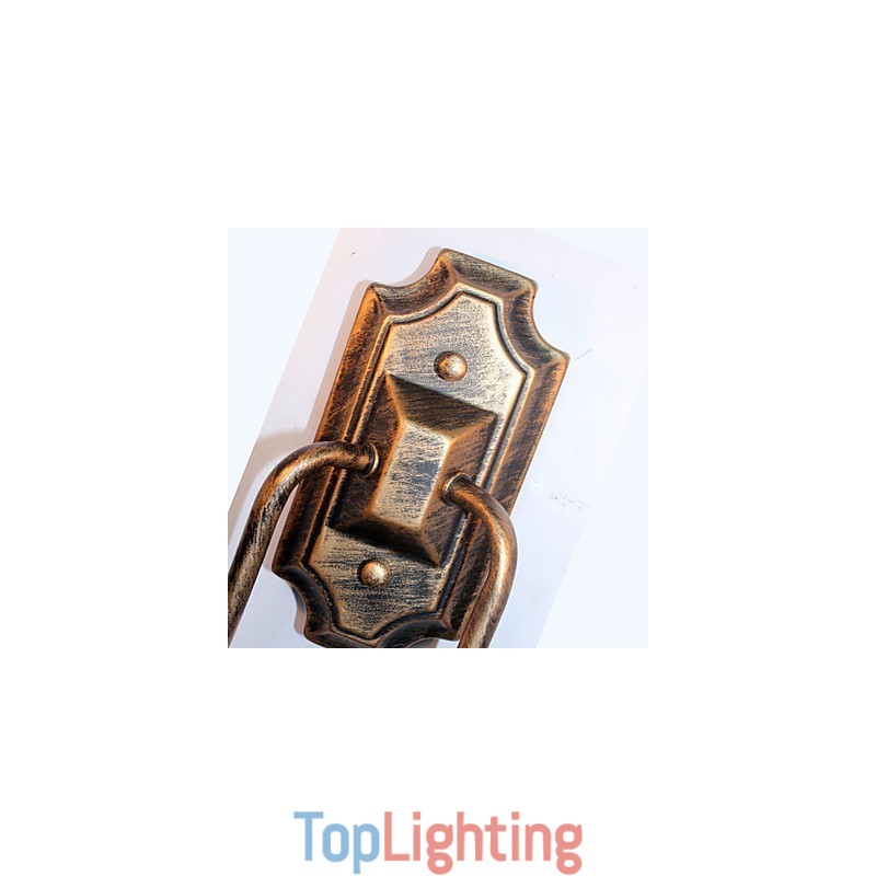 Retro Simple Wall Lamp Corridor Hallway Double Head Lamp Bedroom Living Room Wall Lamp Lighting