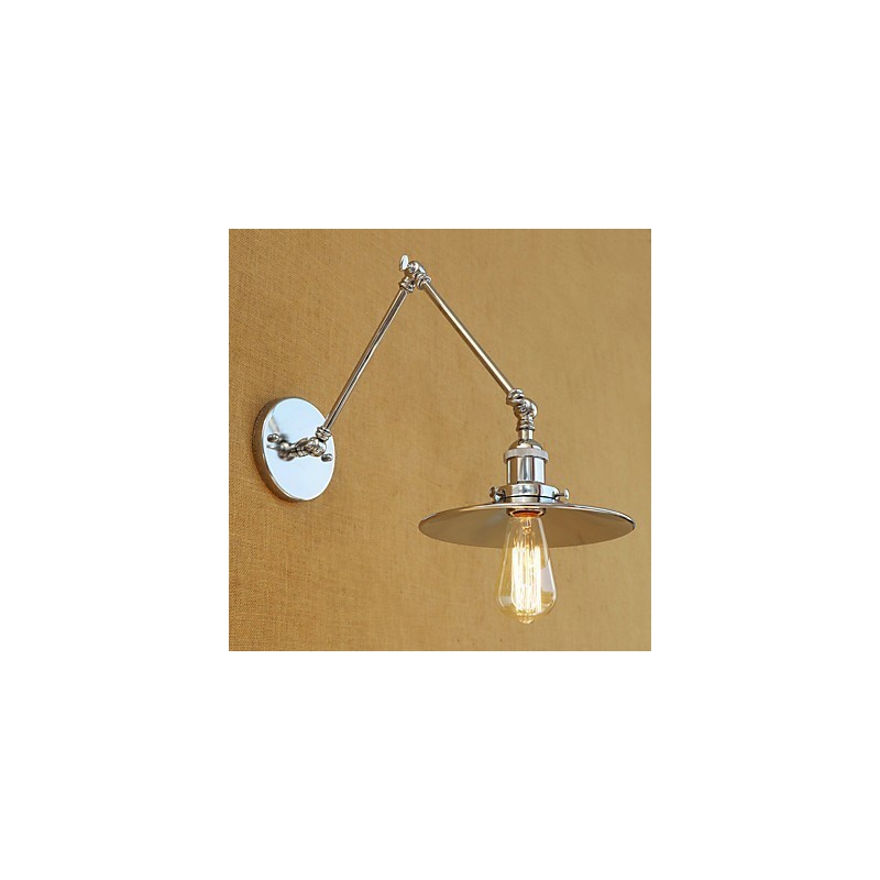 Modern Contemporary Country Retro Electroplated Feature for Swing Arm Ambient Light Swing