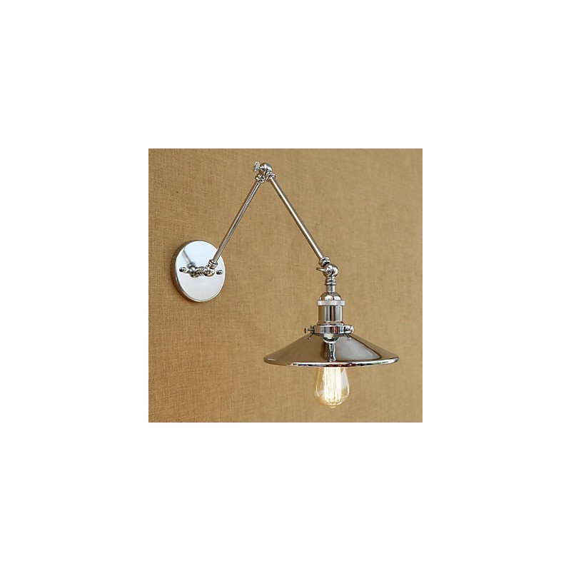 Modern Contemporary Country Retro Electroplated Feature for Swing Arm Ambient Light Swing