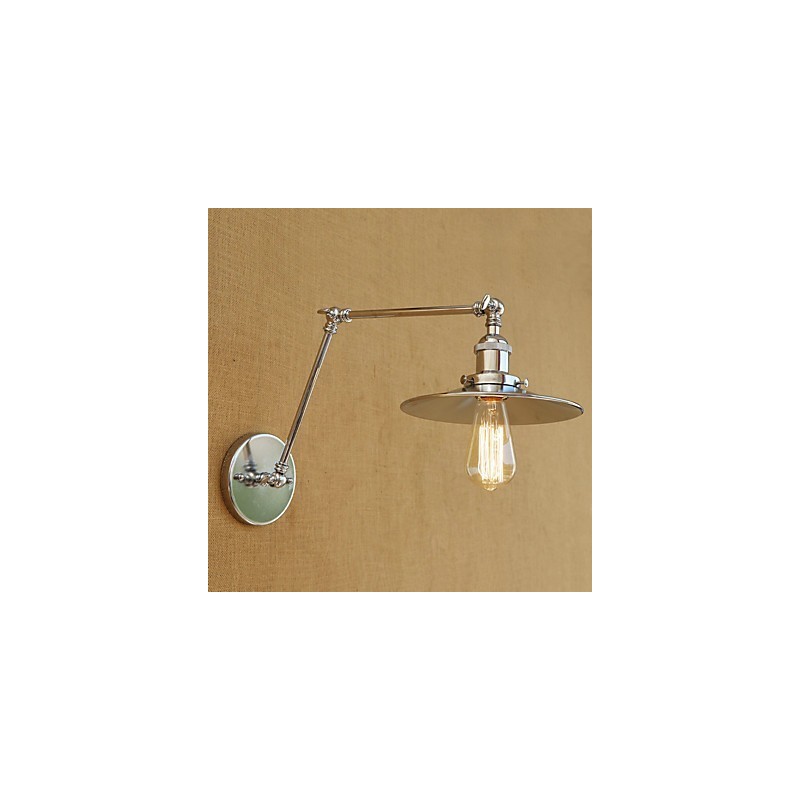 Modern Contemporary Country Retro Electroplated Feature for Swing Arm Ambient Light Swing
