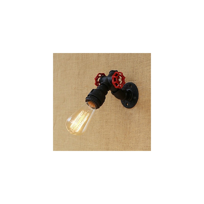 Country Retro Painting Feature for Mini Style Ambient Light Wall Sconces Wall Light