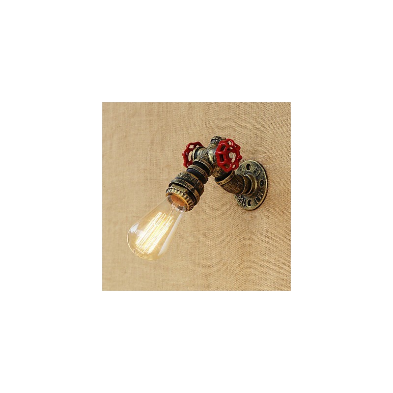 Country Retro Painting Feature for Mini Style Ambient Light Wall Sconces Wall Light