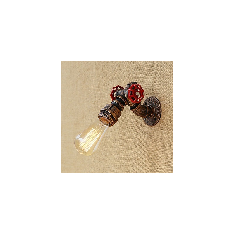 Country Retro Painting Feature for Mini Style Ambient Light Wall Sconces Wall Light