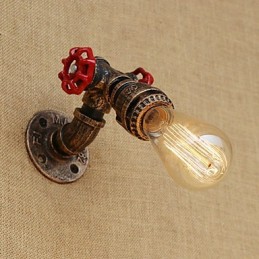 Country Retro Painting Feature for Mini Style Ambient Light Wall Sconces Wall Light