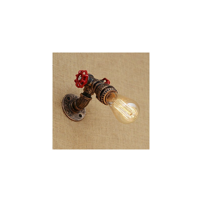 Country Retro Painting Feature for Mini Style Ambient Light Wall Sconces Wall Light