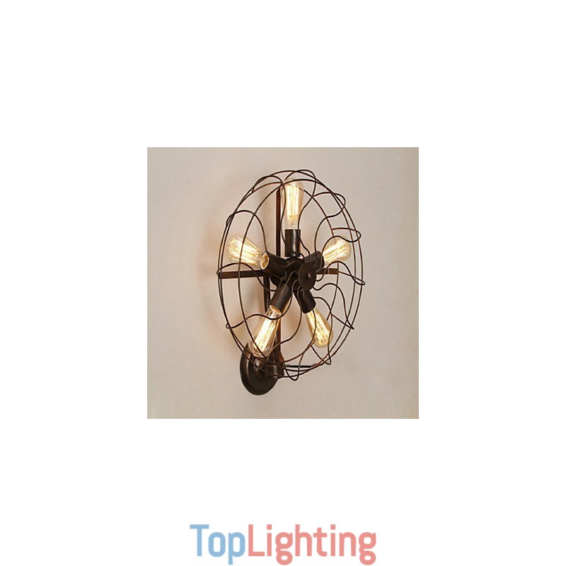 Traditional Classic Rustic Lodge Country Painting Feature for Mini Style Ambient Light Wall Sconces Wall Light