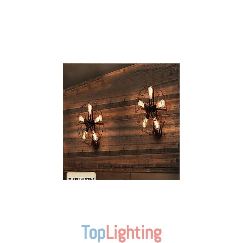 Traditional Classic Rustic Lodge Country Painting Feature for Mini Style Ambient Light Wall Sconces Wall Light