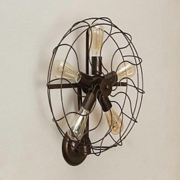Traditional Classic Rustic Lodge Country Painting Feature for Mini Style Ambient Light Wall Sconces Wall Light