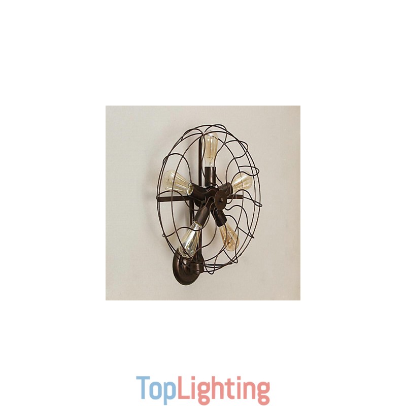 Traditional Classic Rustic Lodge Country Painting Feature for Mini Style Ambient Light Wall Sconces Wall Light