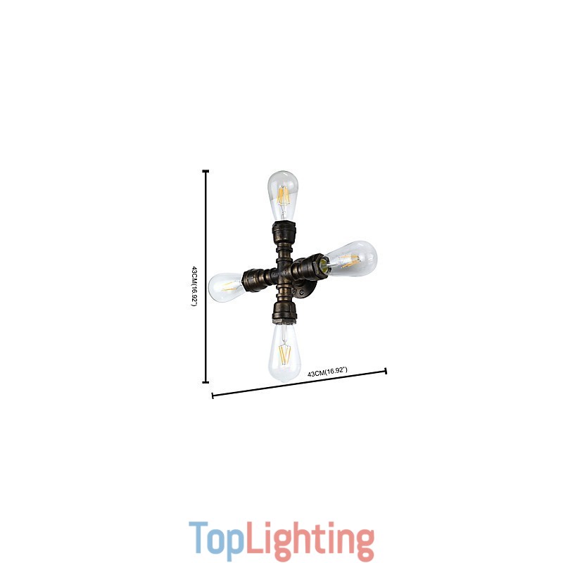 Rustic Lodge Traditional Classic Antique Brass Feature for Ambient Light Wall Lights Wall Light