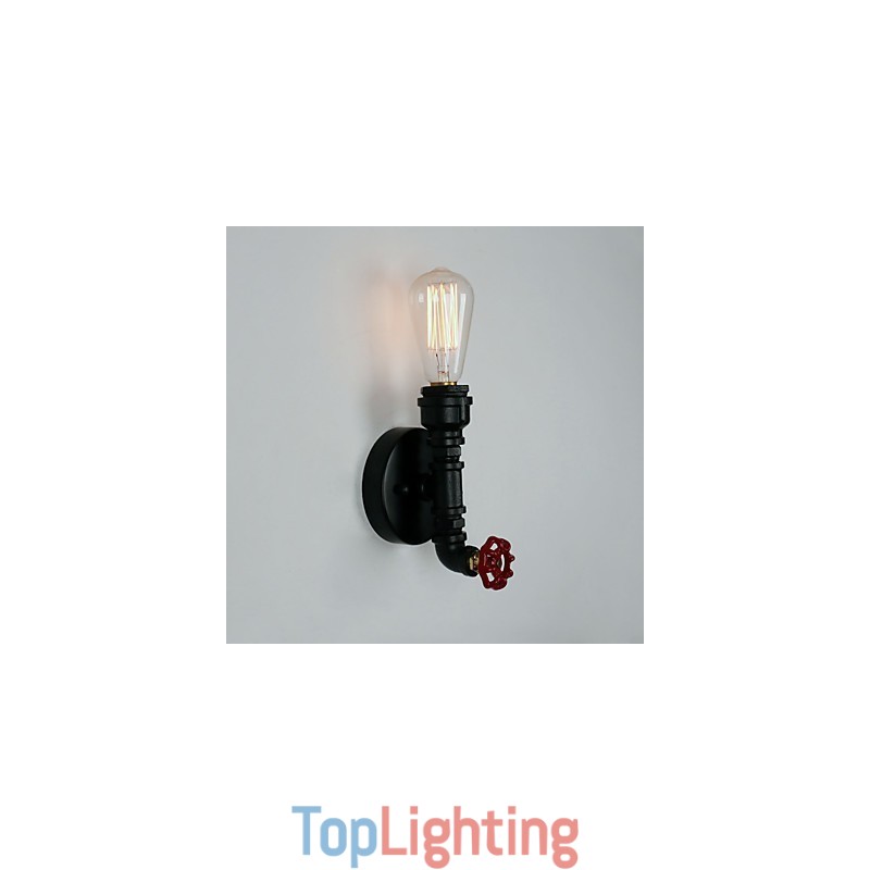 Rustic Lodge Modern Contemporary Country Retro Painting Feature for Mini Style Uplight Wall Sconces