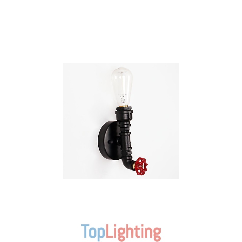 Rustic Lodge Modern Contemporary Country Retro Painting Feature for Mini Style Uplight Wall Sconces