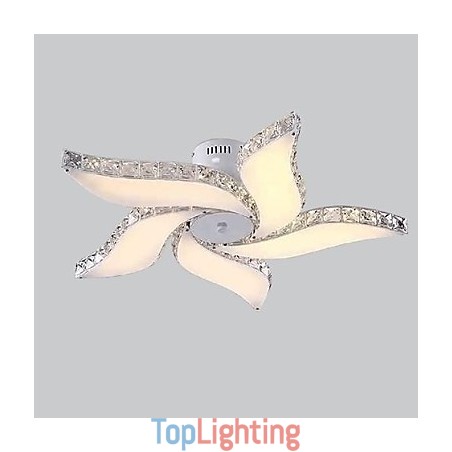 Modern Contemporary Crystal Metal Flush Mount Modern Contemporary Crystal Metal Flush Mount