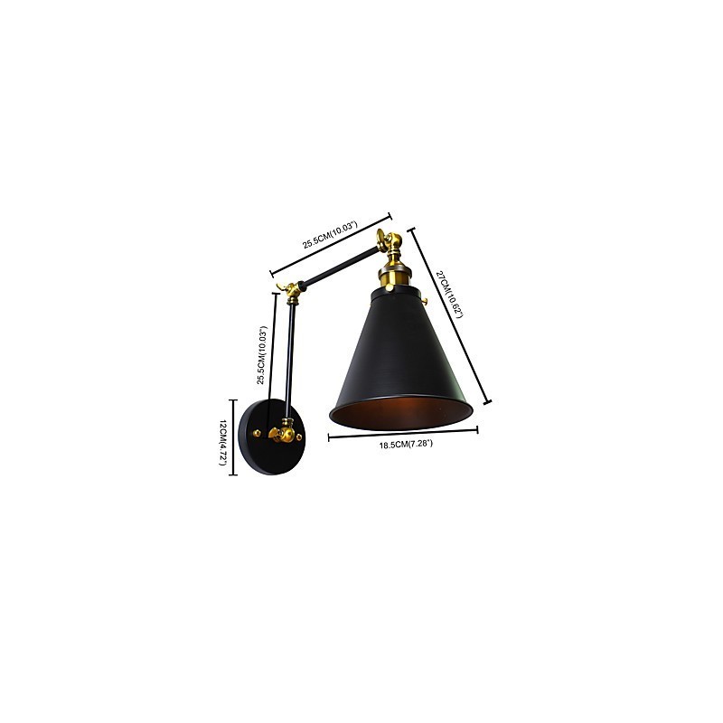 Rustic Lodge Traditional Classic Painting Feature for Downlight Wall Lights Wall Light