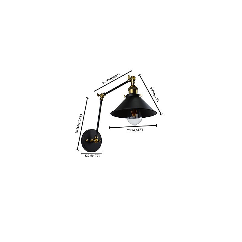 Rustic Lodge Traditional Classic Painting Feature for Downlight Wall Lights Wall Light