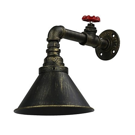 loft Retro Industrial Wall Sconce Restaurant And Bar Metal Water Pipe Wall lamp loft Retro Industrial Wall Sconce Restaurant And Bar Metal Water Pipe Wall lamp