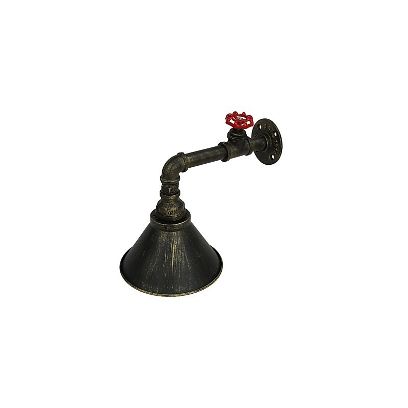 loft Retro Industrial Wall Sconce Restaurant And Bar Metal Water Pipe Wall lamp
