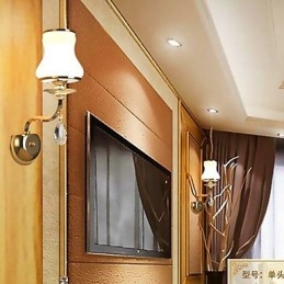 Modern Contemporary Electroplated Feature for Crystal Mini Style Eye Protection Ambient Light Wall Lights