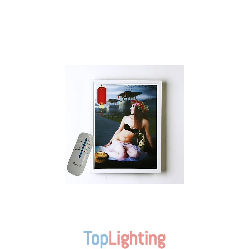 Integrated Modern Contemporary Modern Comtemporary Painting Feature for Ambient Light Wall Sconces