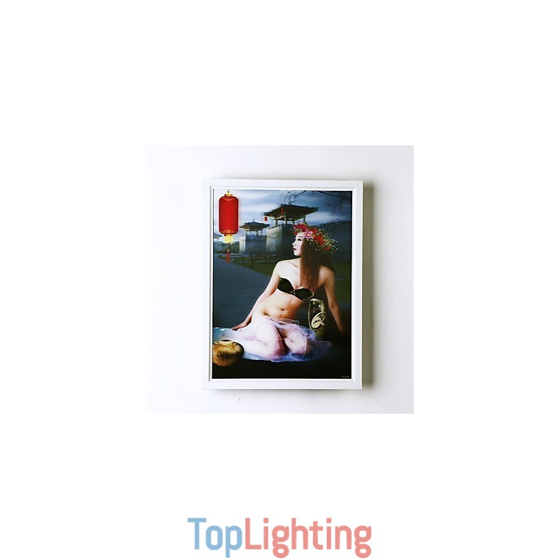 Integrated Modern Contemporary Modern Comtemporary Painting Feature for Ambient Light Wall Sconces