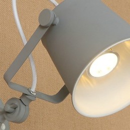 Painted Steel Wall Lamp Dumb Black American Coffee Decoration Retro Wall Light Lightsaber Lamp On Wall