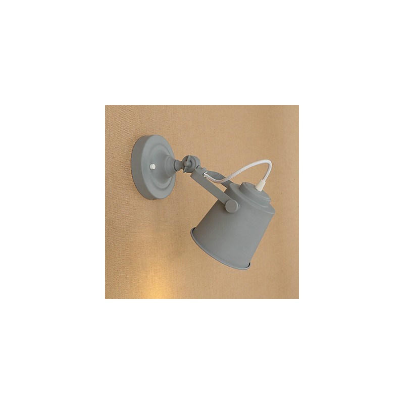 Painted Steel Wall Lamp Dumb Black American Coffee Decoration Retro Wall Light Lightsaber Lamp On Wall