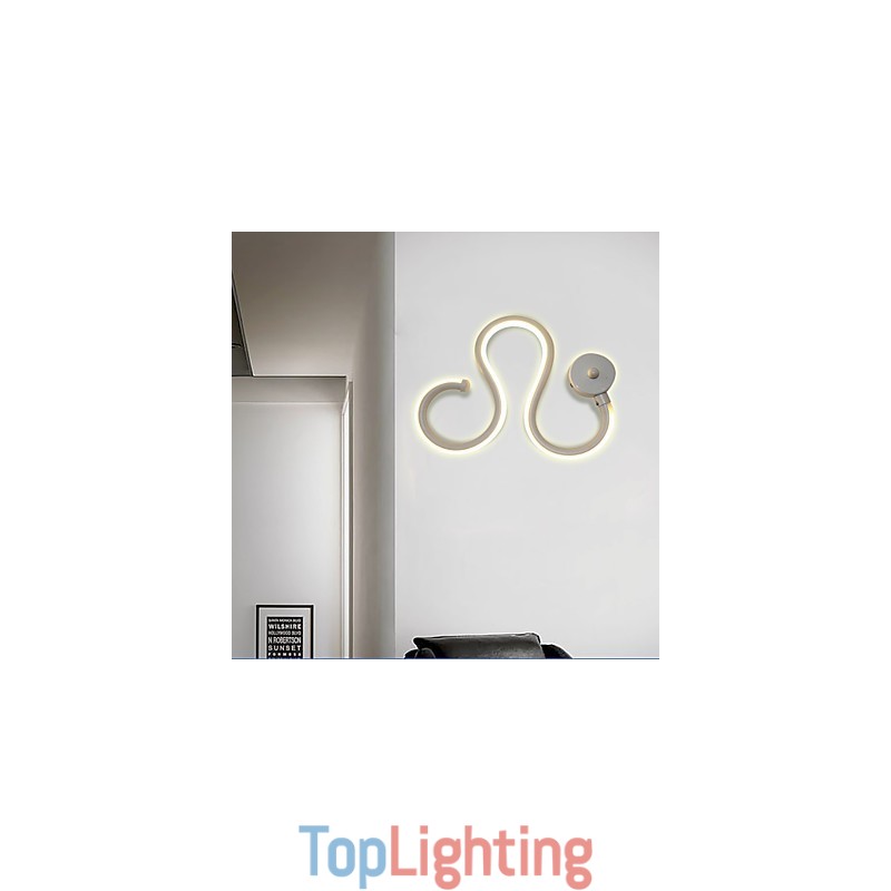 Modern Minimalist Lamp Aluminum Lamp Bedroom Bedside Lamp Decoration Designers Shaped Corridor Lighting Creative Living Room Lamps