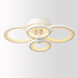 42W Flush Mount Modern Contemporary Painting Metal