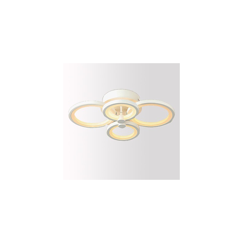 42W Flush Mount Modern Contemporary Painting Metal