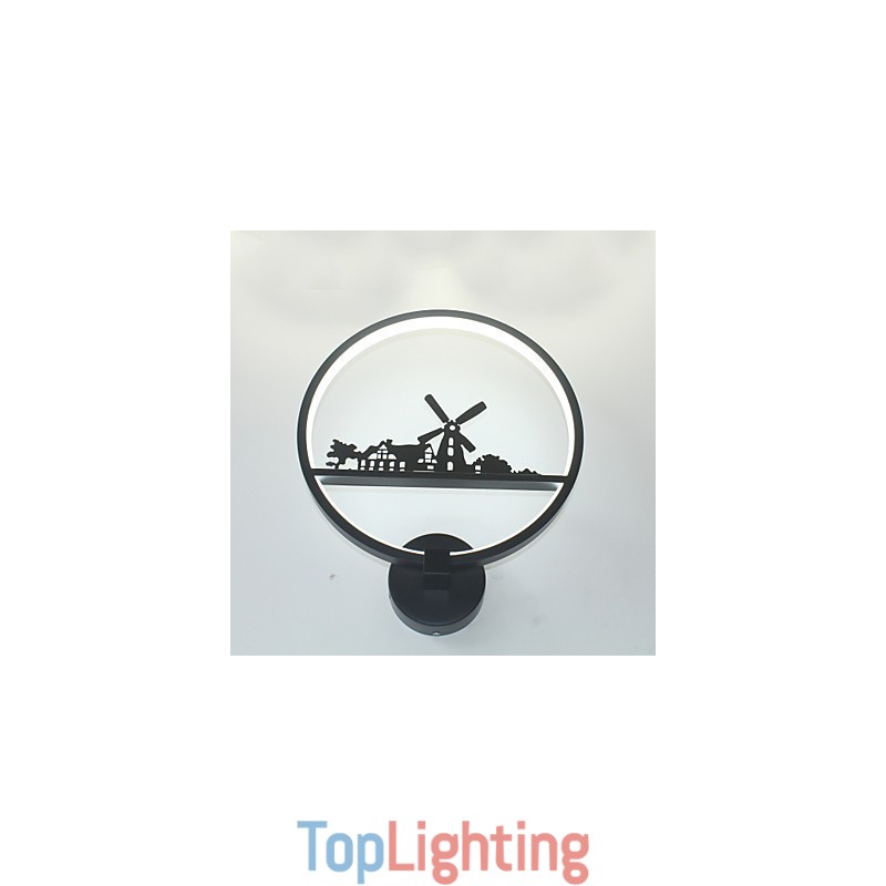 Modern Contemporary Painting Feature for Ambient Light Wall Lights Wall Light