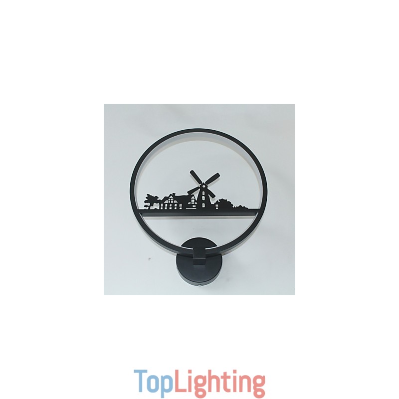 Modern Contemporary Painting Feature for Ambient Light Wall Lights Wall Light