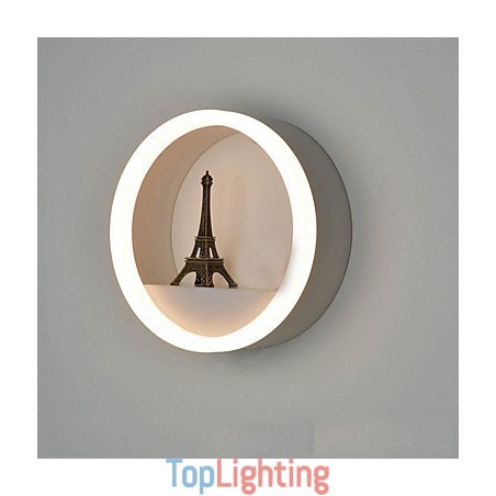 Integrated Modern Contemporary Modern Comtemporary Painting Feature for Ambient Light Wall Sconces