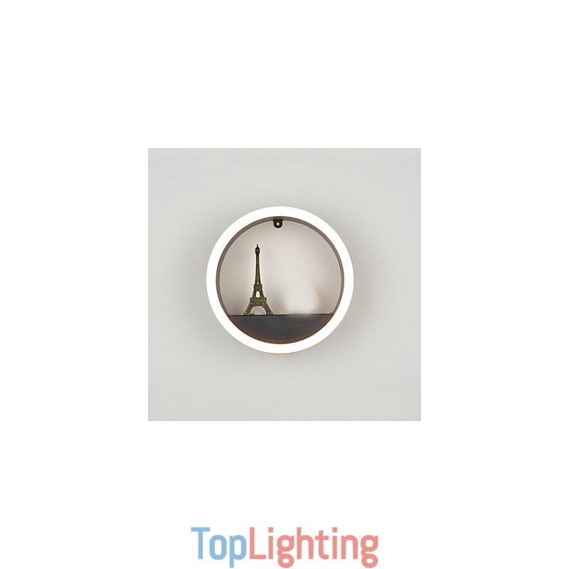 Integrated Modern Contemporary Modern Comtemporary Painting Feature for Ambient Light Wall Sconces