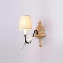 Rustic Lodge Simple Vintage Painting Feature Ambient Light Wall Sconces Wall Light