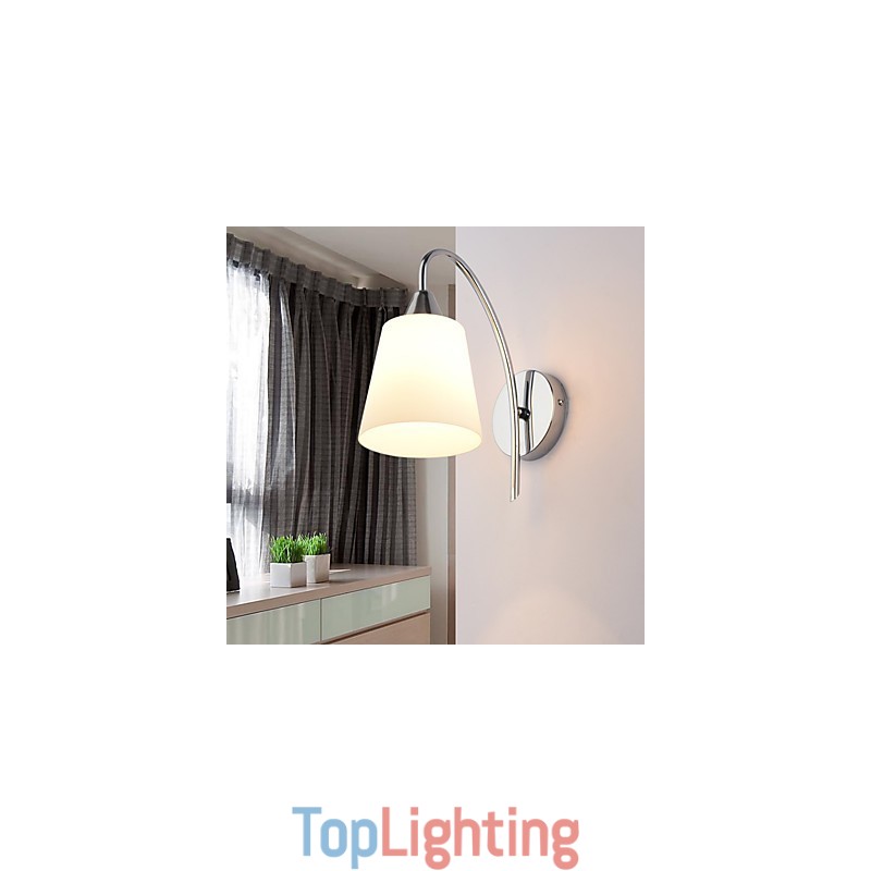 Glass Wall Lamp Wall Sconces Metal Base For Wall Light