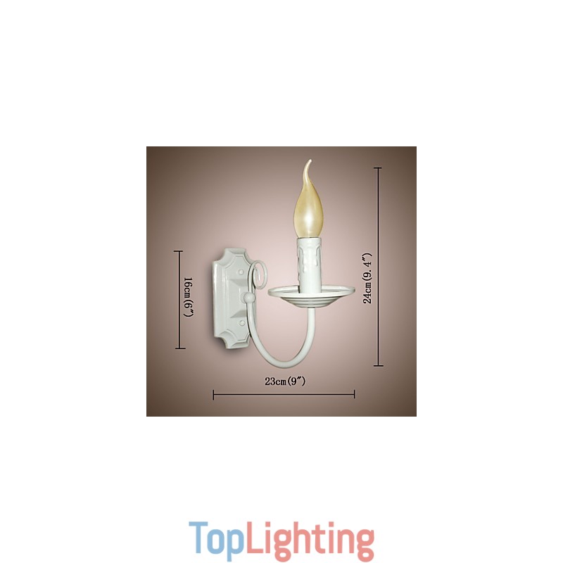 Simple Modern Wall Lamp Candle Single Head Lamp Corridor Bedside Lamp