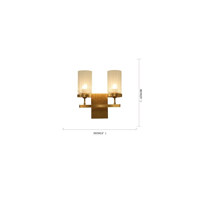 Traditional Classic Country Brass Feature for Mini Style Uplight Wall Sconces Wall Light