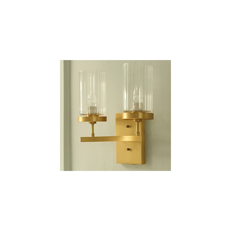 Traditional Classic Country Brass Feature for Mini Style Uplight Wall Sconces Wall Light