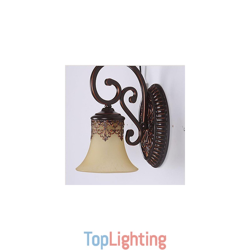 Hotel Lobby Wall Lamp Bedroom European Wall Lamp Creative Living Room Lamp Decoration Retro Corridor Wall Lamp