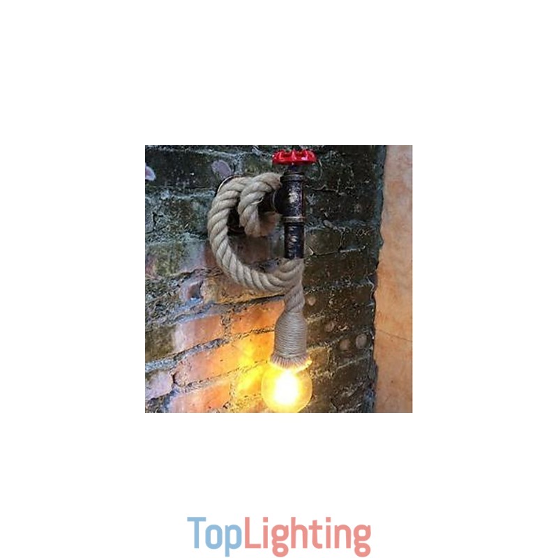 Rustic Lodge Painting Feature for Ambient Light Wall Sconces Wall Light